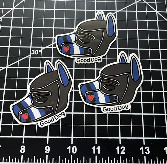 Sticker - Leather Puppy