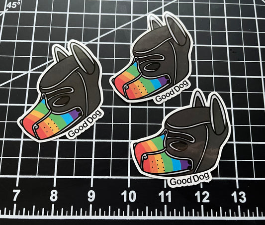 Sticker - Rainbow Puppy
